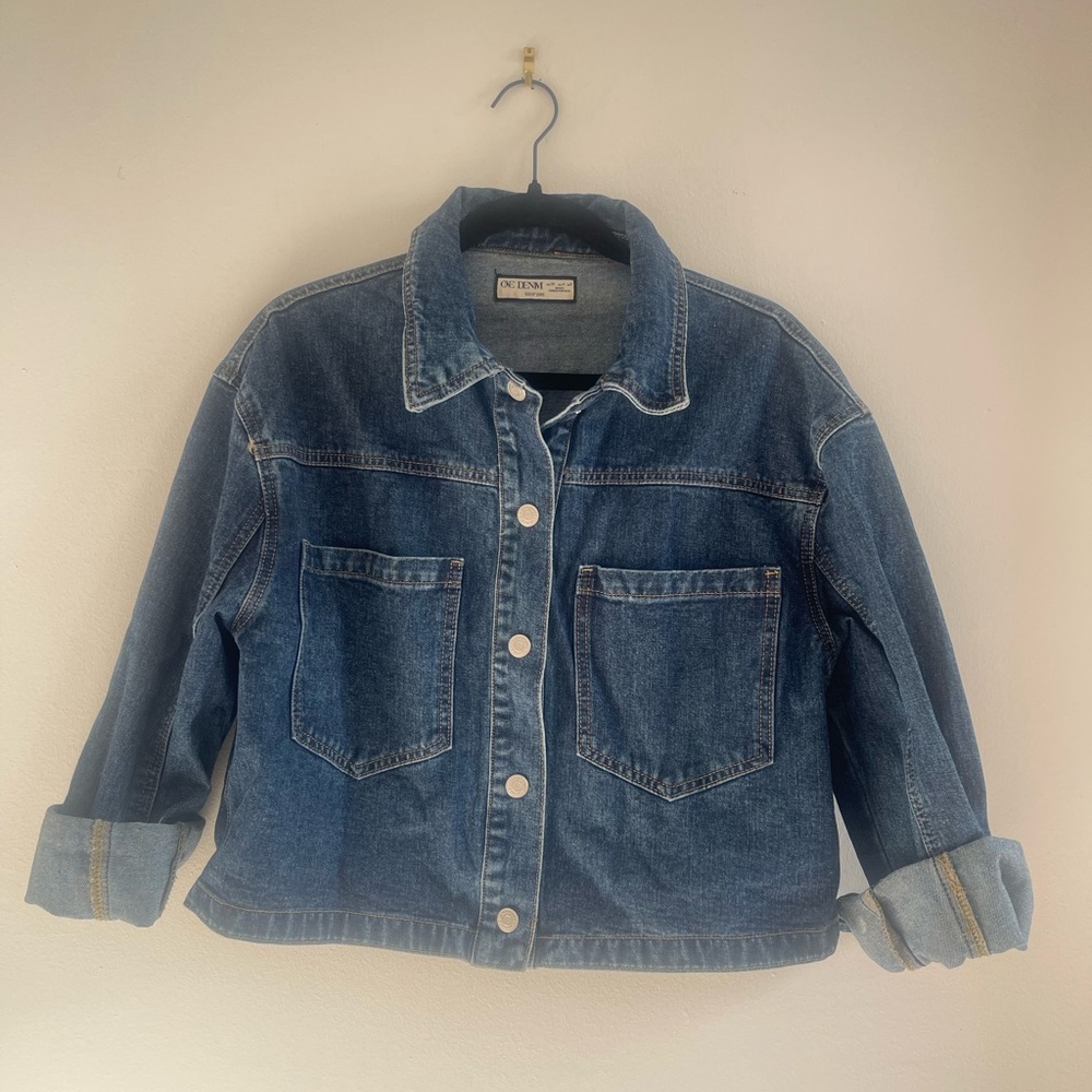 Cropped Denim Jacket